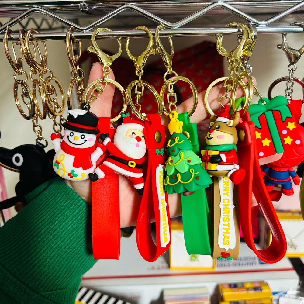 Christmas Bag Charm/ Keychains